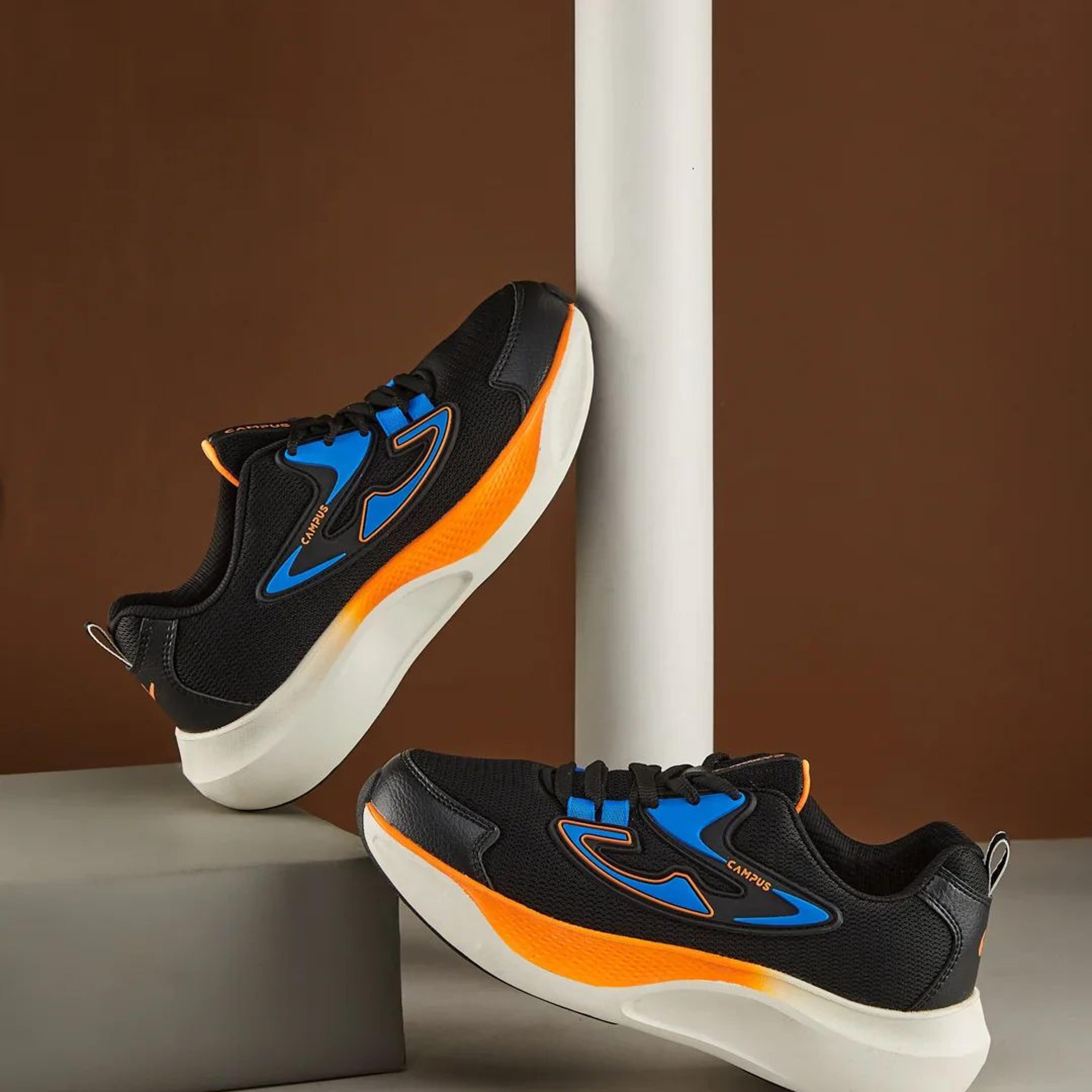 ALLIAN-CH Black Child Running Shoes