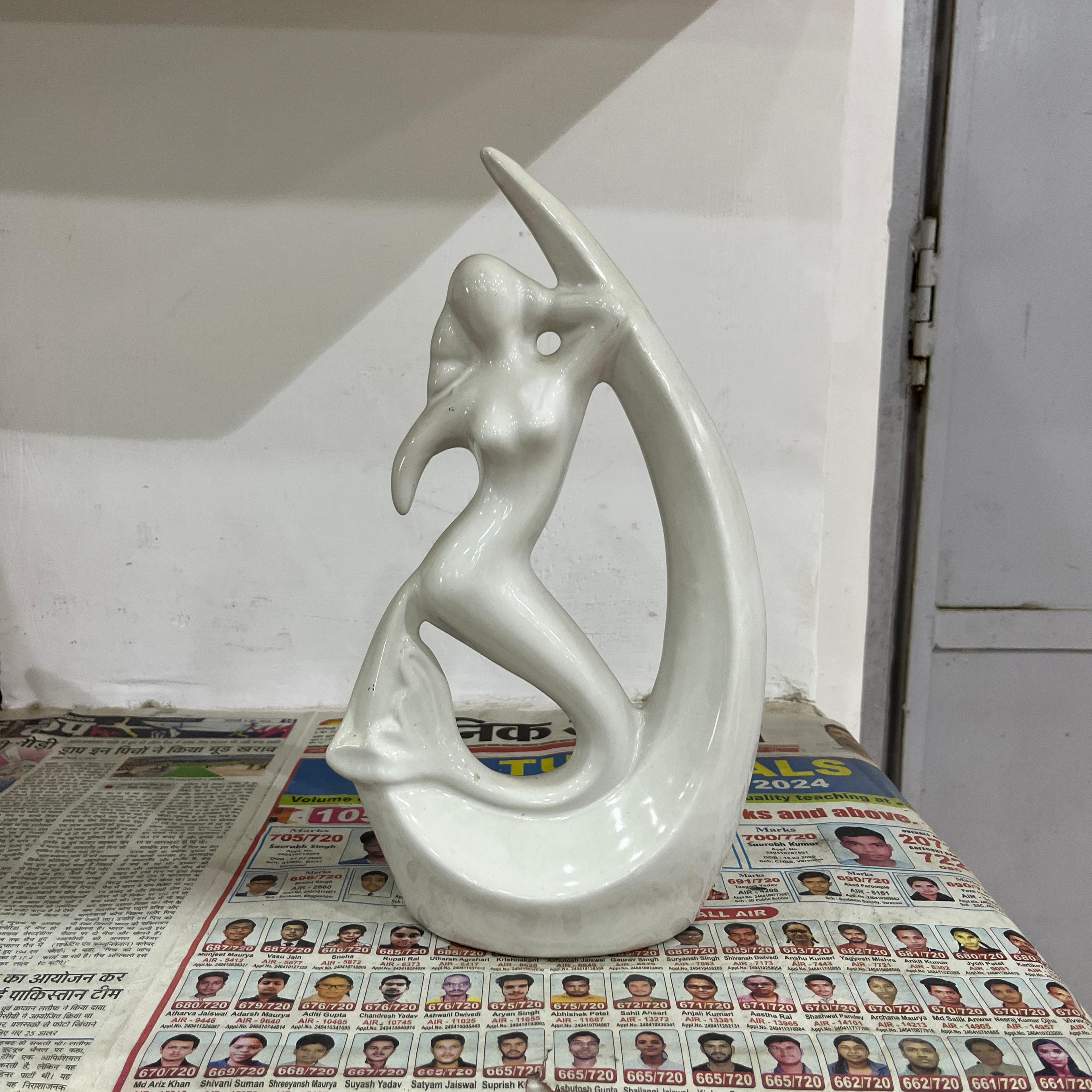 White Sculpture | Art | Porcelain | White