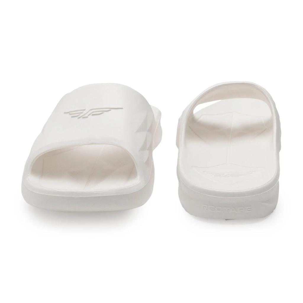 Womens Sliders in White | Casual Pool Sliders — photo 4