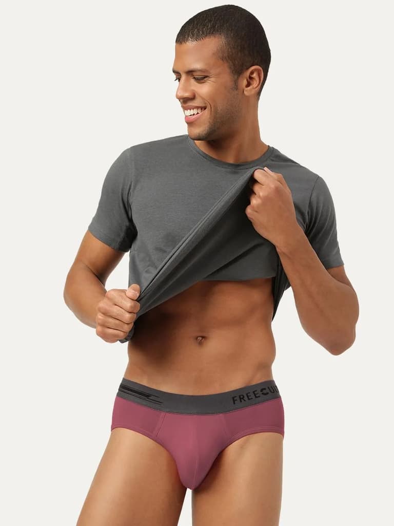 Men's Anti-Bacterial Micro Modal Brief in Contrast Waistband (Pack of 1) — photo 6