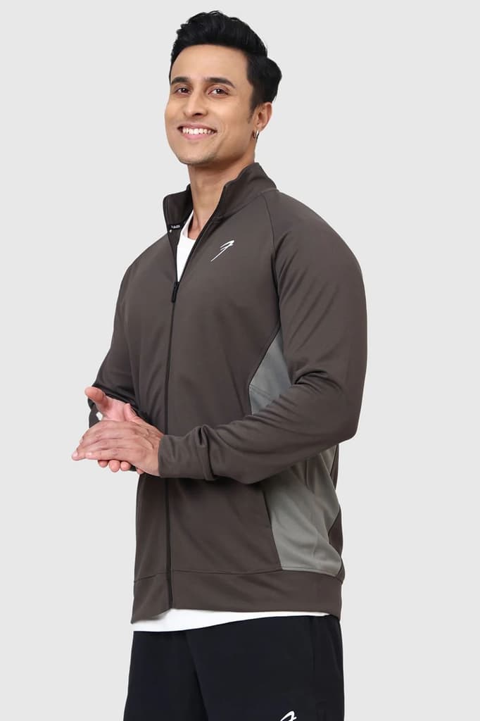Polish Colourblock Jacket Dark Grey — photo 6