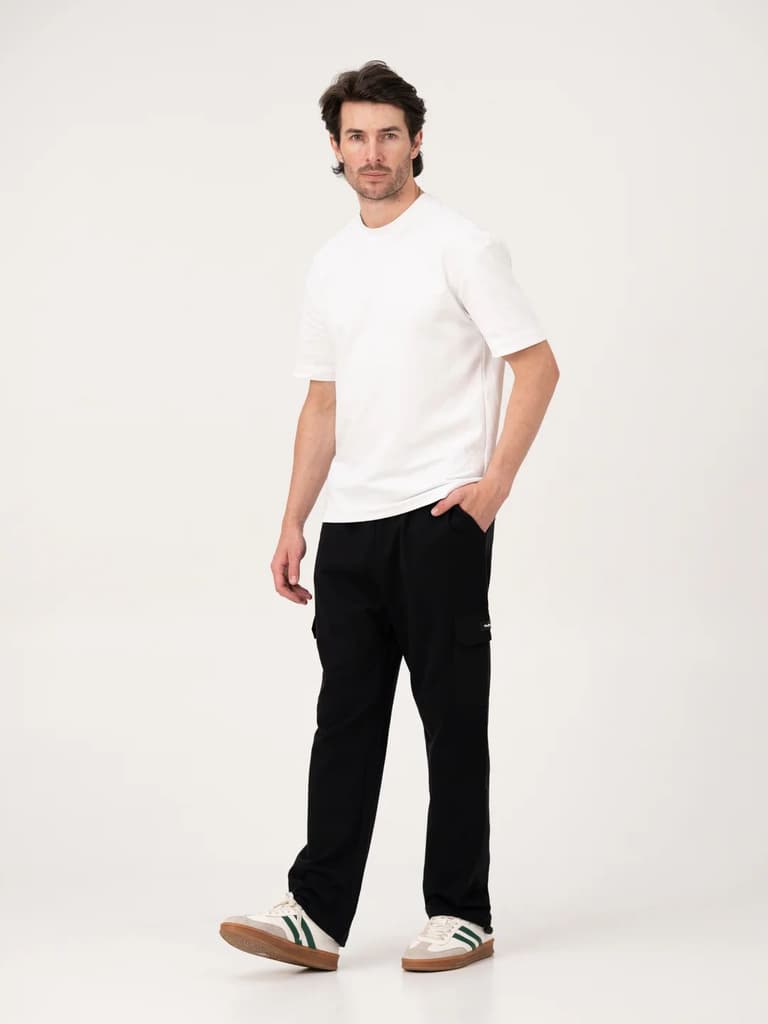 Motion Black Relaxed Fit Cargo Sweatpants — photo 9