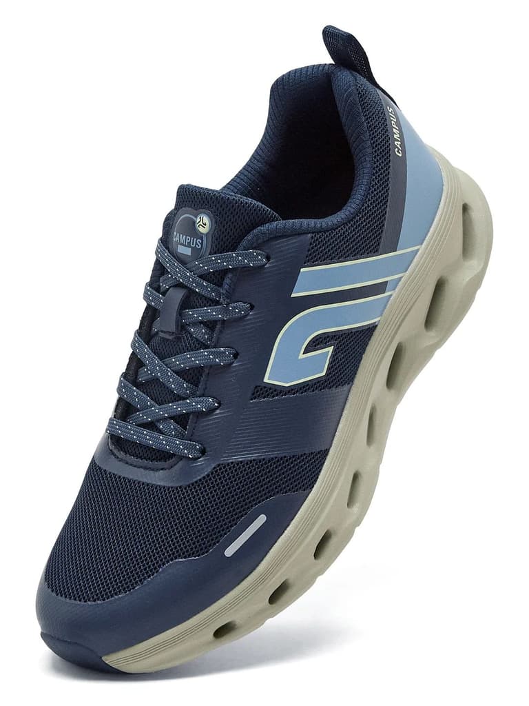 CHAZE Navy Men's Running Shoes — photo 3