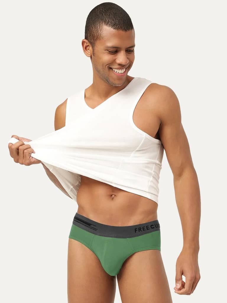 Men's Anti-Bacterial Micro Modal Brief in Contrast Waistband (Pack of 1) — photo 5