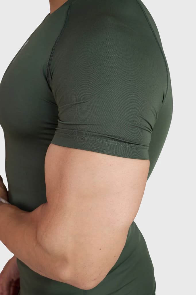 Compression T-shirt Olive — photo 4