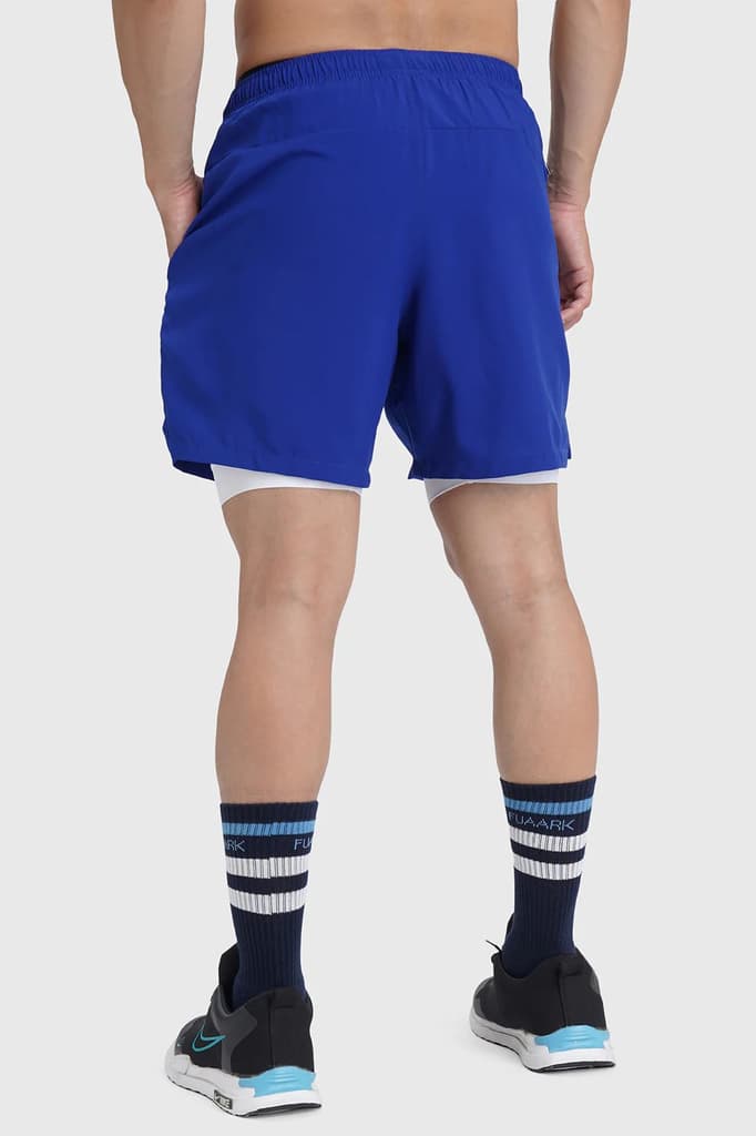 2 in 1 Laser Shorts Blue — photo 7