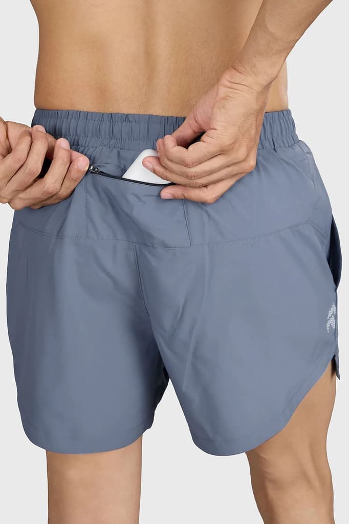 Pulse 4" Running Shorts Light Grey — photo 5