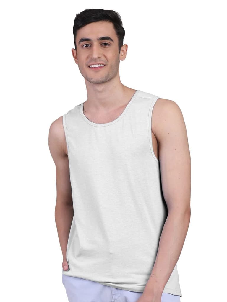 Camouflage Print & Twin Skin Organic Bamboo Vest Active Fit (Pack of 5) — photo 8