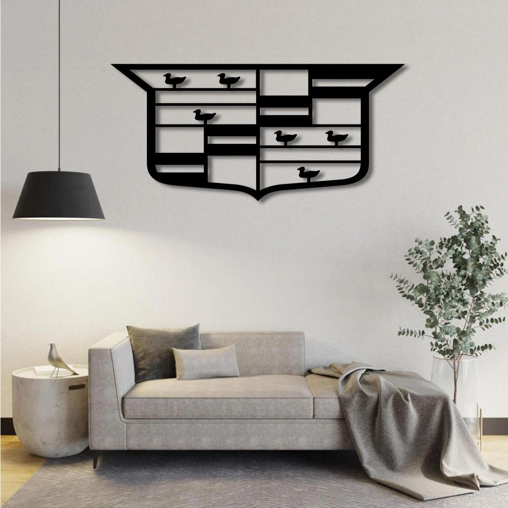CADILLAC RACING F1 TEAM LOGO METAL WALL ART — photo 2