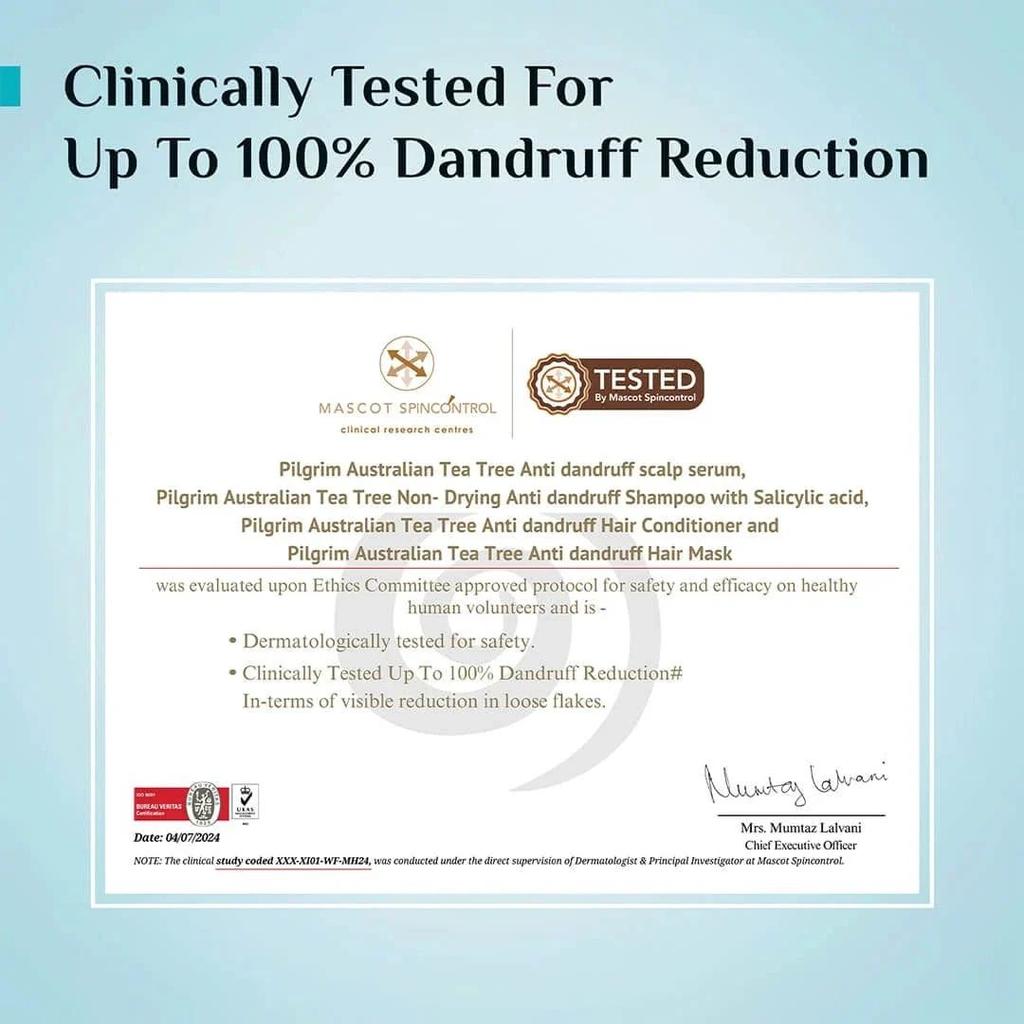 Australian Tea Tree Non-Drying Anti-Dandruff Shampoo & Conditioner Combo