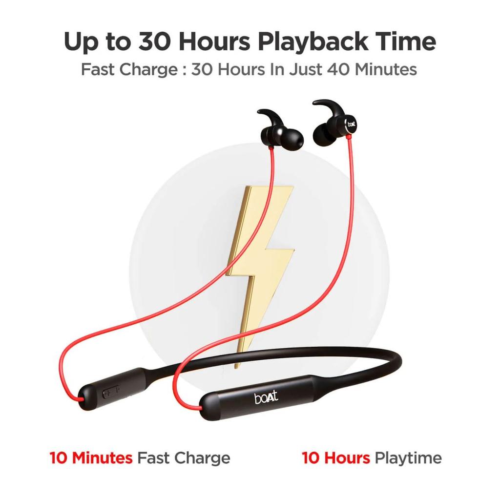 boAt Rockerz 330 | Bluetooth Earphone with Upto 30 Hours Nonstop Audio Bliss, Peerless Metallic Control Panel — photo 9