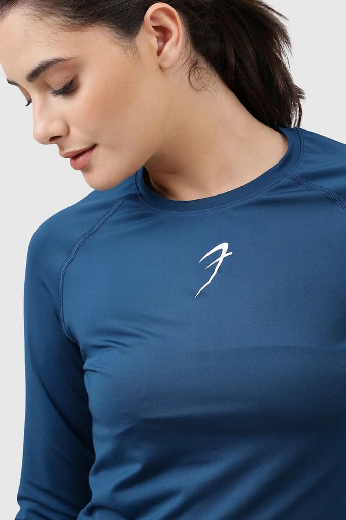 Compression Full T-shirt Teal — photo 3