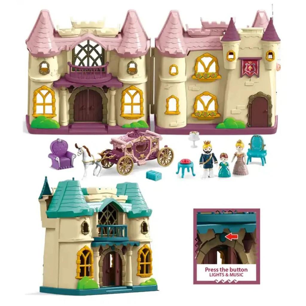Dream Castle Doll House Play Set With Accessories — photo 3
