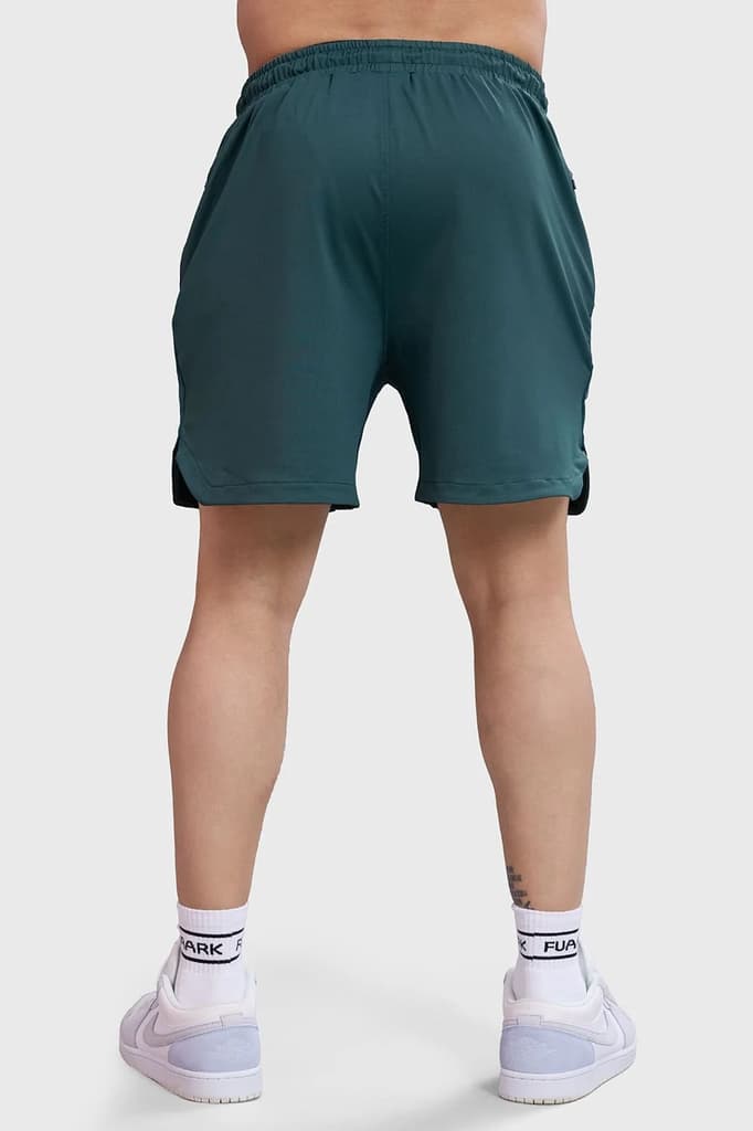 Rush Shorts Forest Green — photo 6