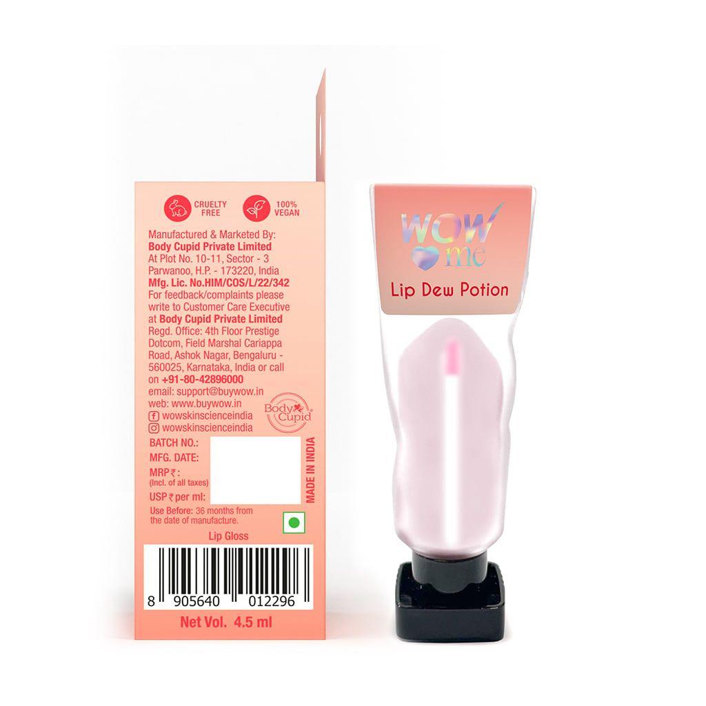 Lip Dew Potion Petal Pop Lip Gloss High-Shine Hydrating Gloss