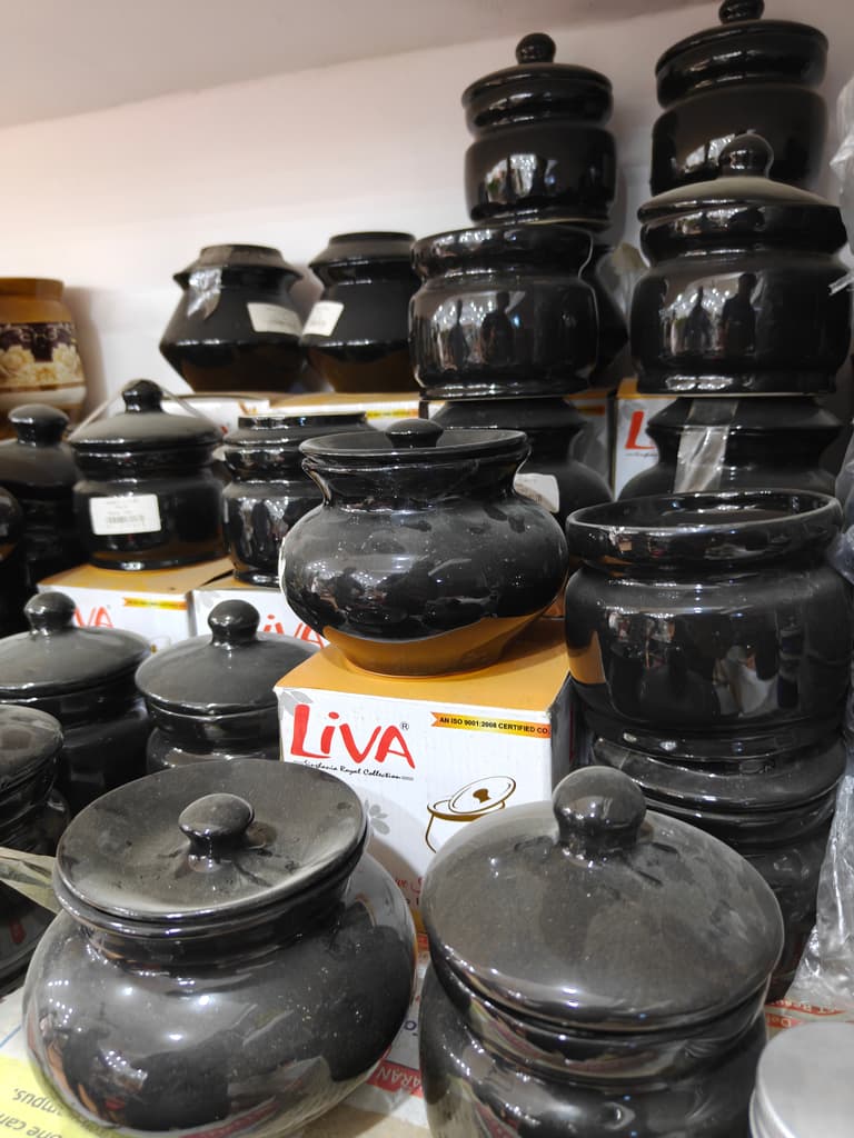 Black Ceramic Vase | Decorative | Ceramic | Black