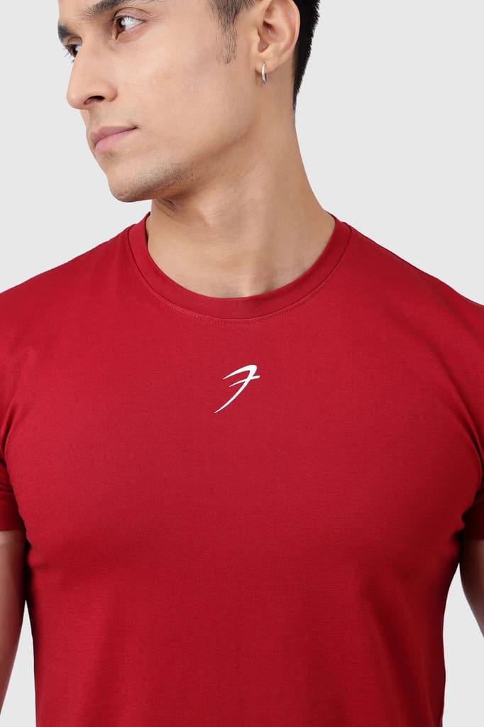Pulse T-shirt Deep Red — photo 4