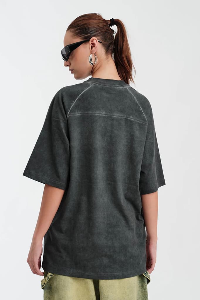 Iron Wash Oversized T-shirt — photo 6