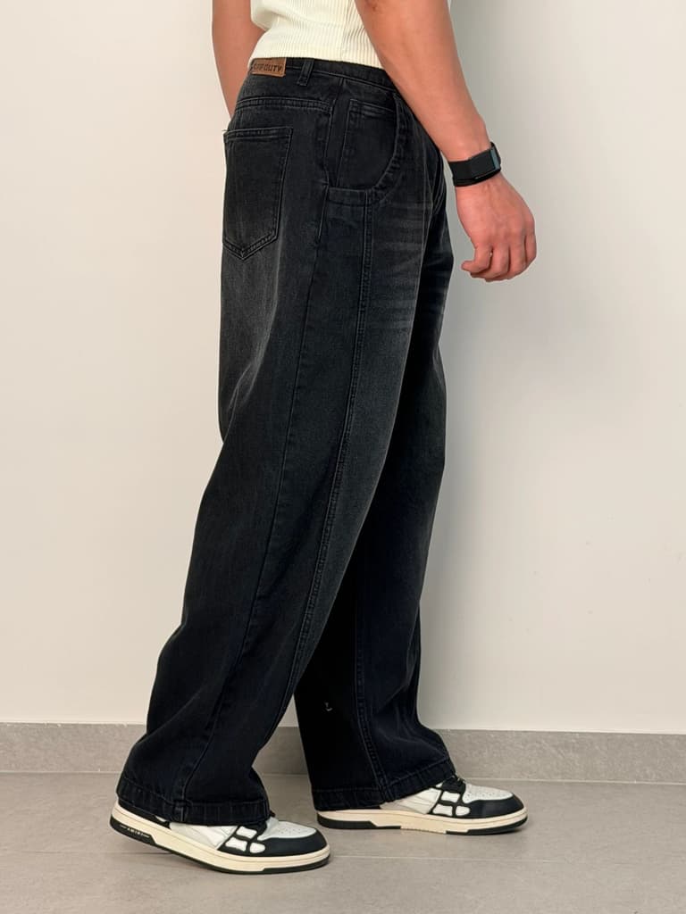 Level Up Pannel Super Baggy Jeans — photo 9