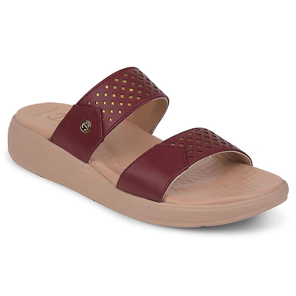 Healers Cherry Casual Slipper For Women SOFTER-7W By Liberty — 3/36 / Cherry