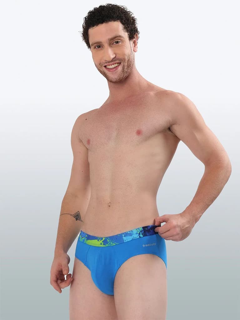 Men's Cotton Abstract Waistband Brief – Pack of 2 — photo 5