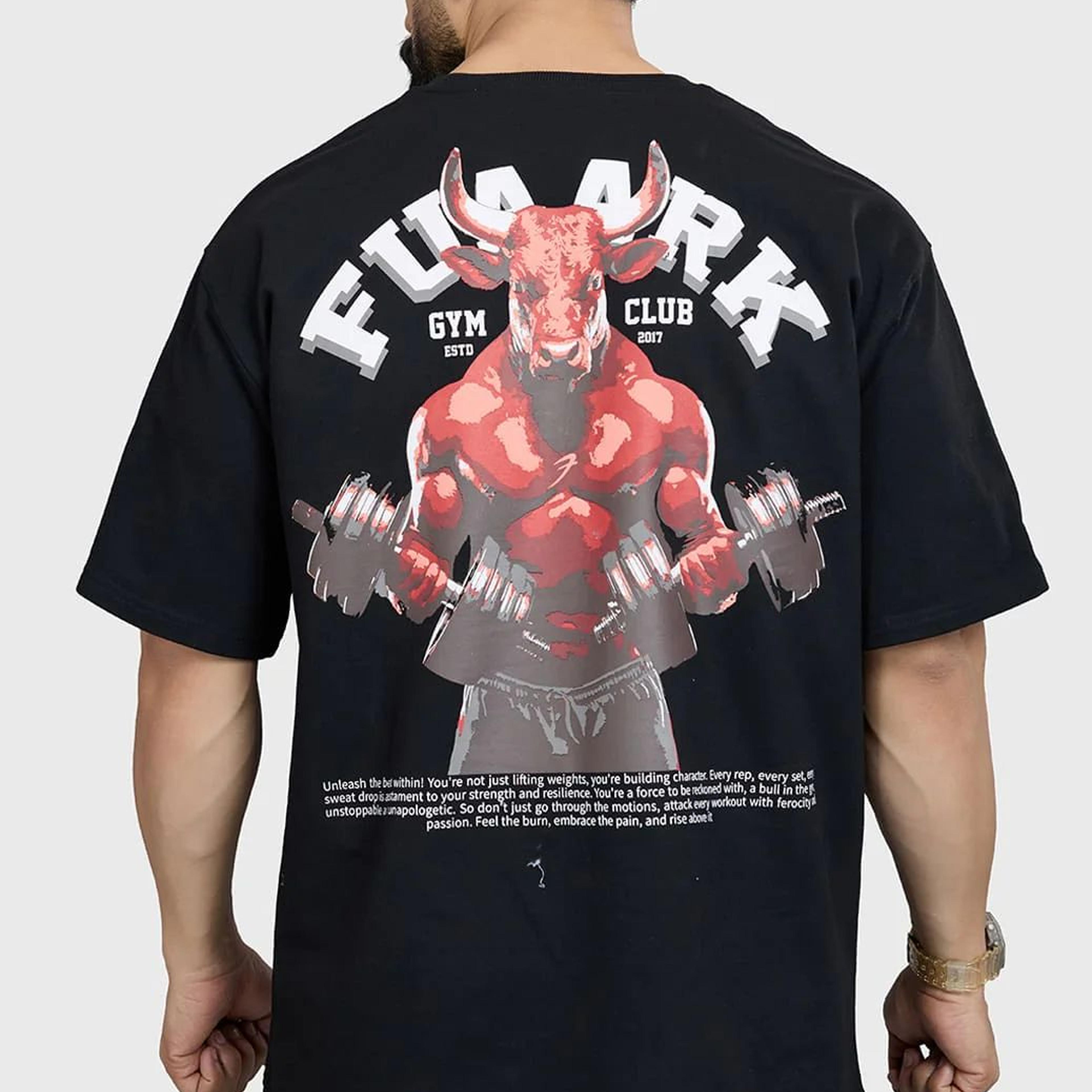Bull Oversized T-shirt Black
