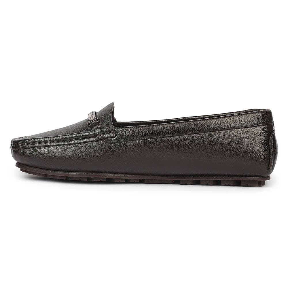 Healers JJL-26 Brown Everyday Comfort Casual Ballerina Shoes for Women By Liberty — photo 6
