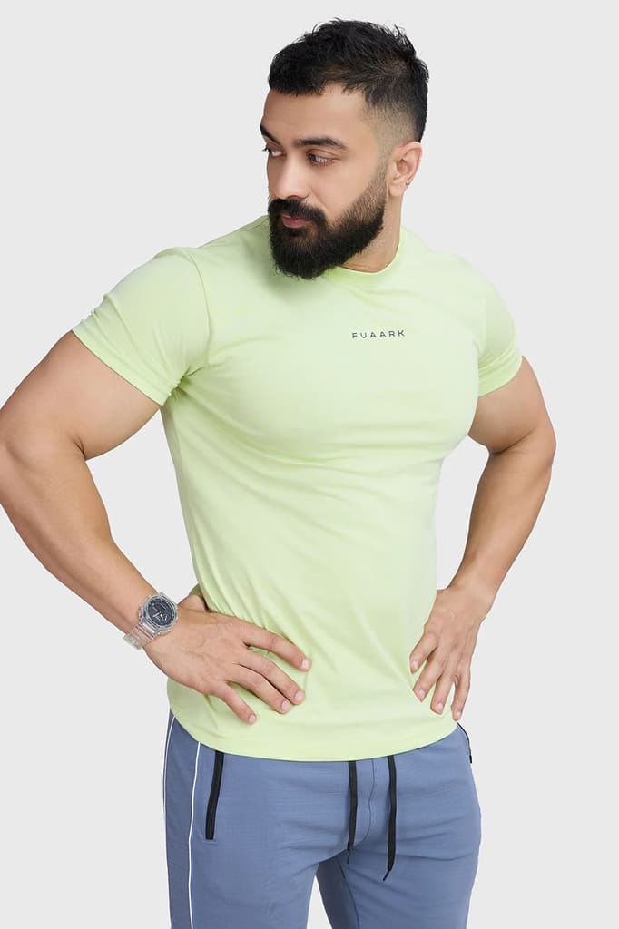 Legacy Crew Neck T-shirt Lime — photo 6
