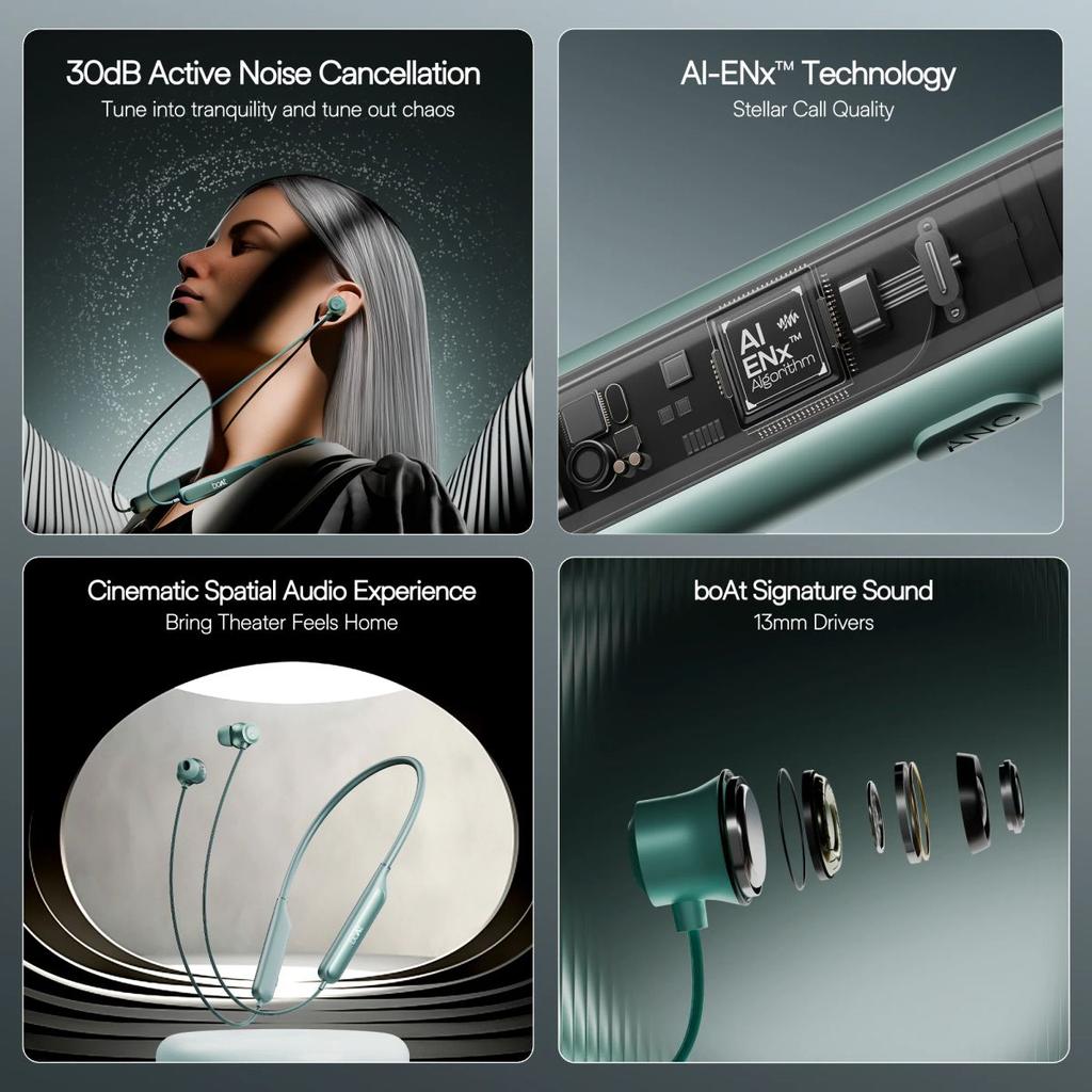 boAt Rockerz 210 ANC | Wireless Headphone with 30dB Active Noise Cancellation, Cinematic Spatial Audio, Seamless Fast Pairing — photo 5