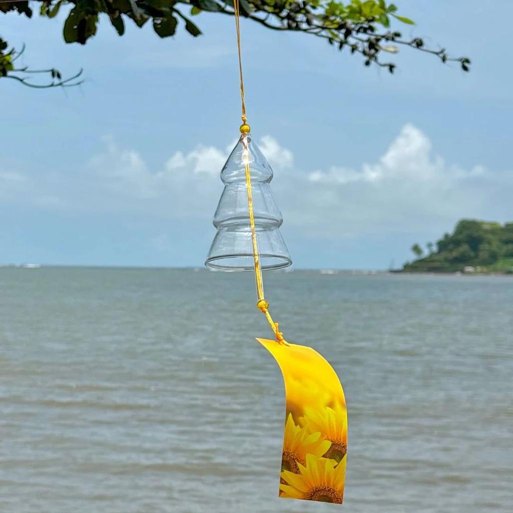 Tree Transparent Glass Blessing Bell — photo 5