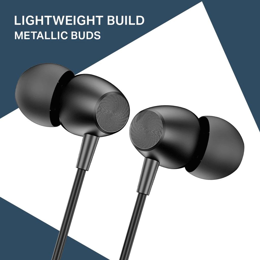 Bassheads 55 | Wired Earphones with 10mm Drivers, Metallic Buds, In-Line Mic & Lightweight Design — photo 5