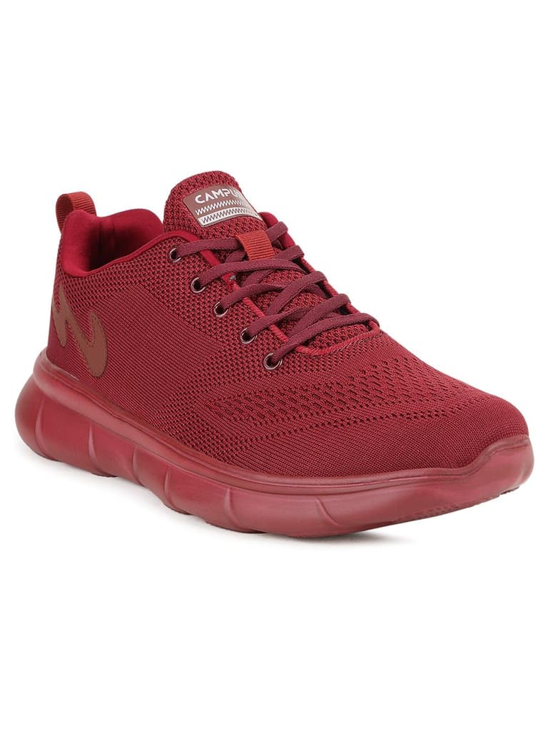 VIBGYOR Burgundy Men's Sneakers — photo 2