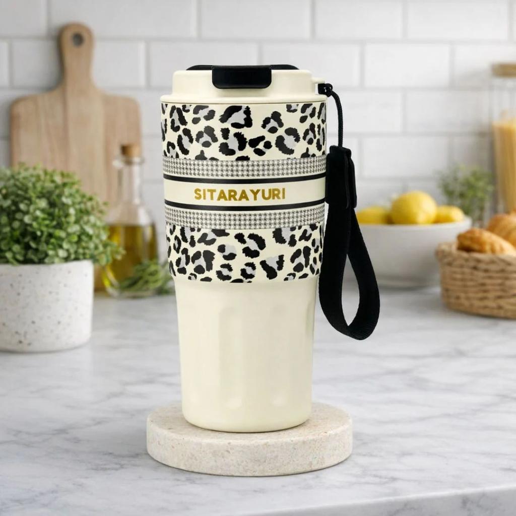 Pretty Panther Chic Stainless Steel Travel Tumbler — photo 5