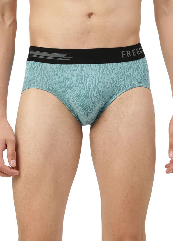 Men's Anti-Bacterial Printed Micro Modal Brief (Pack of 3) — photo 3