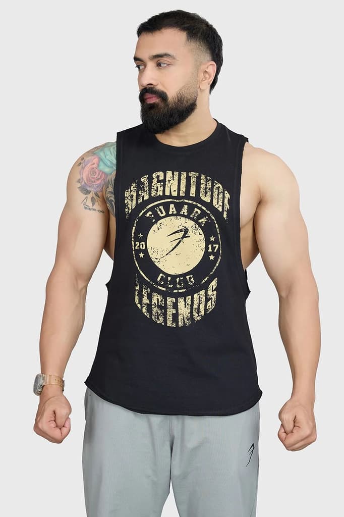 Magnitude Deep Arm Tank Black — photo 4