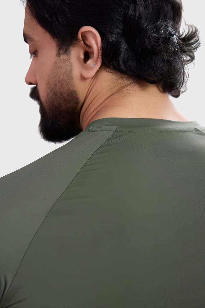 Bare Nylon Fullsleeves T-shirt Olive — photo 5