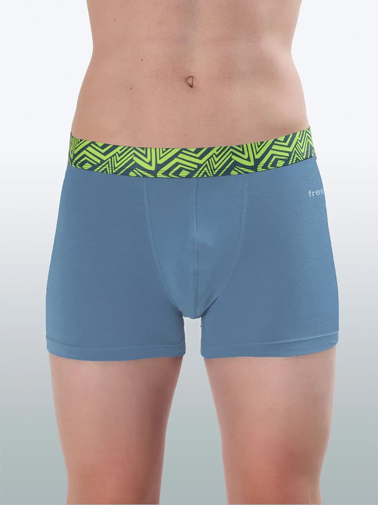 Men's Cotton Abstract Waistband Trunk – Pack of 2 — photo 10
