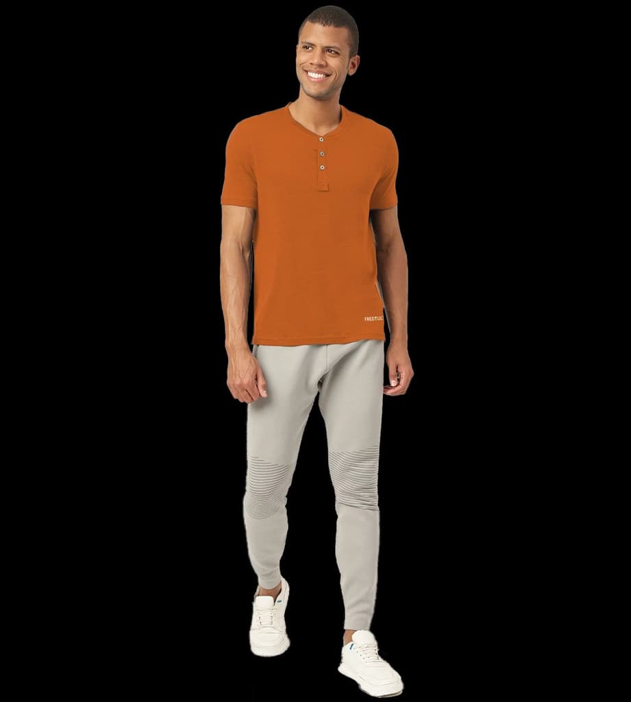 Medallion Gold Henley 2.0 - Half Sleeves (Pack Of 1) — photo 6
