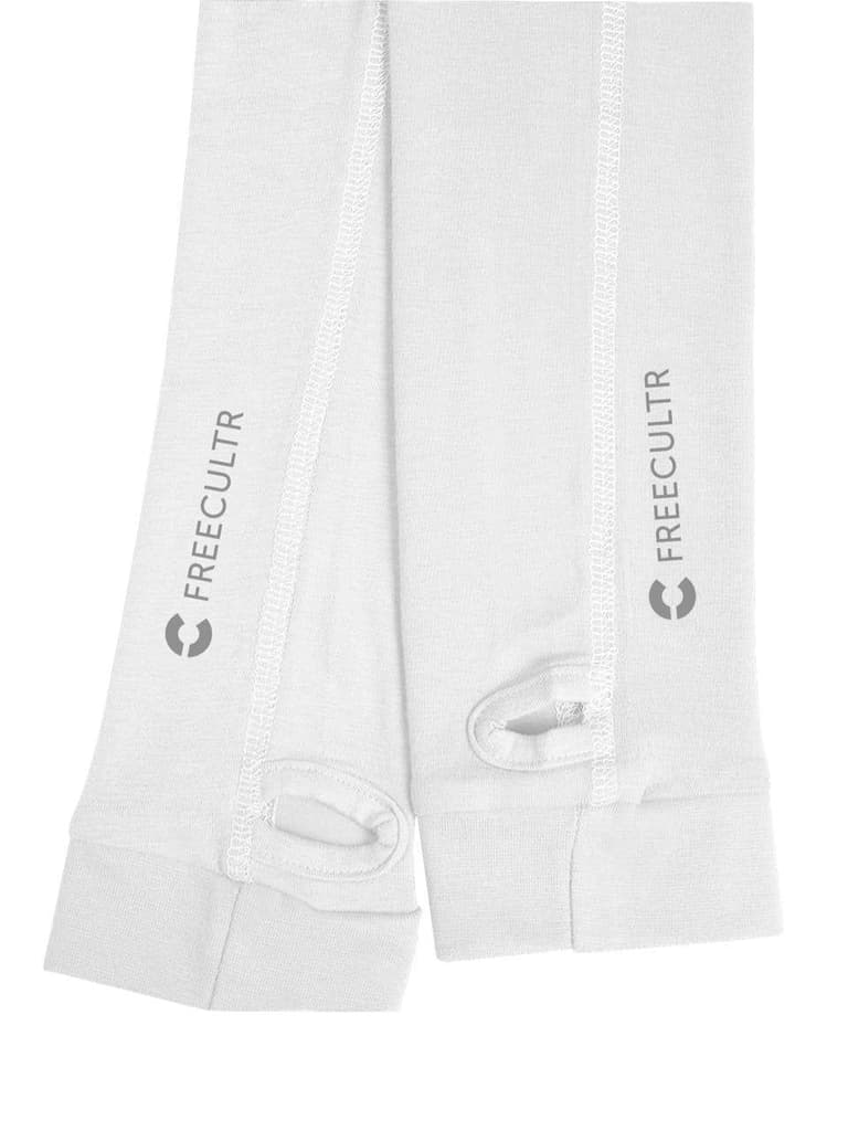Unisex White Arm Sleeves (Pack of 1) — photo 7