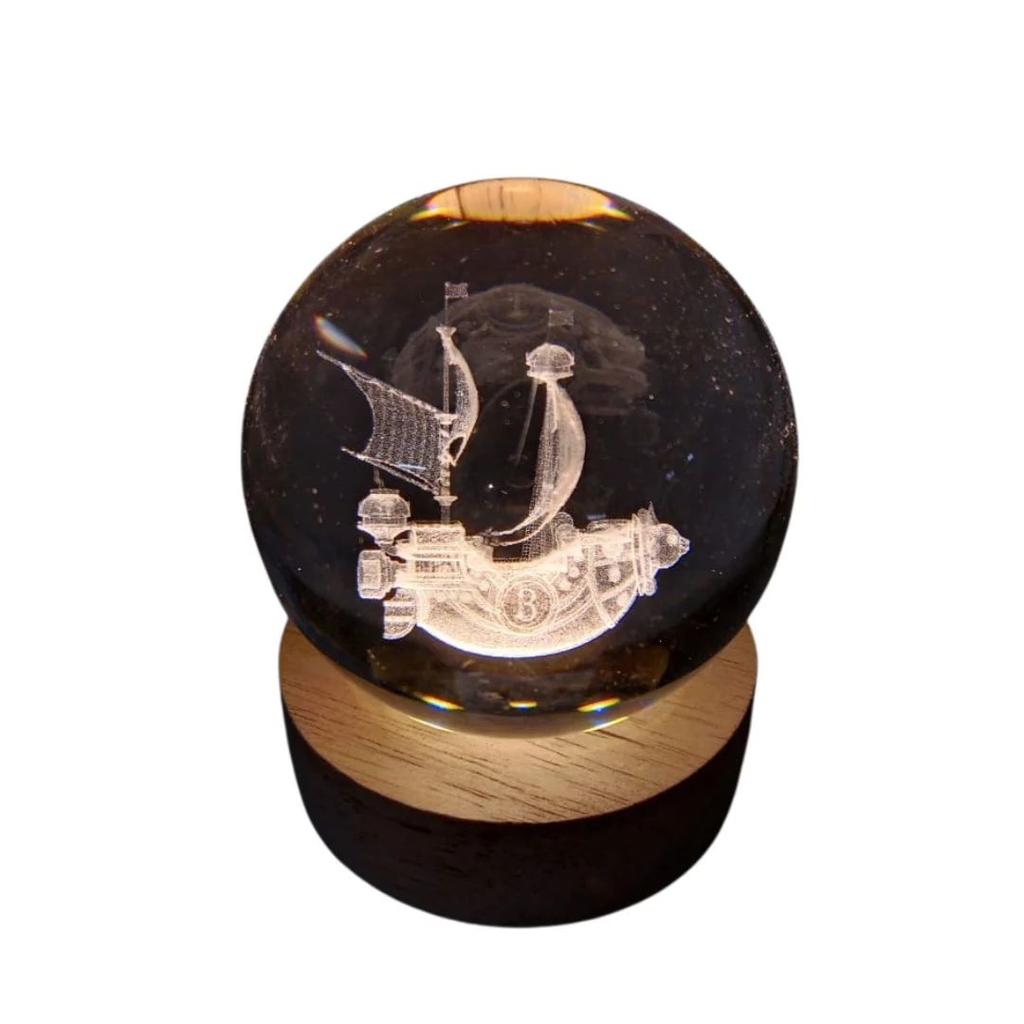 Luffy's Crew Crystal Lamp | One Piece Theme Crystal Lamp — photo 4