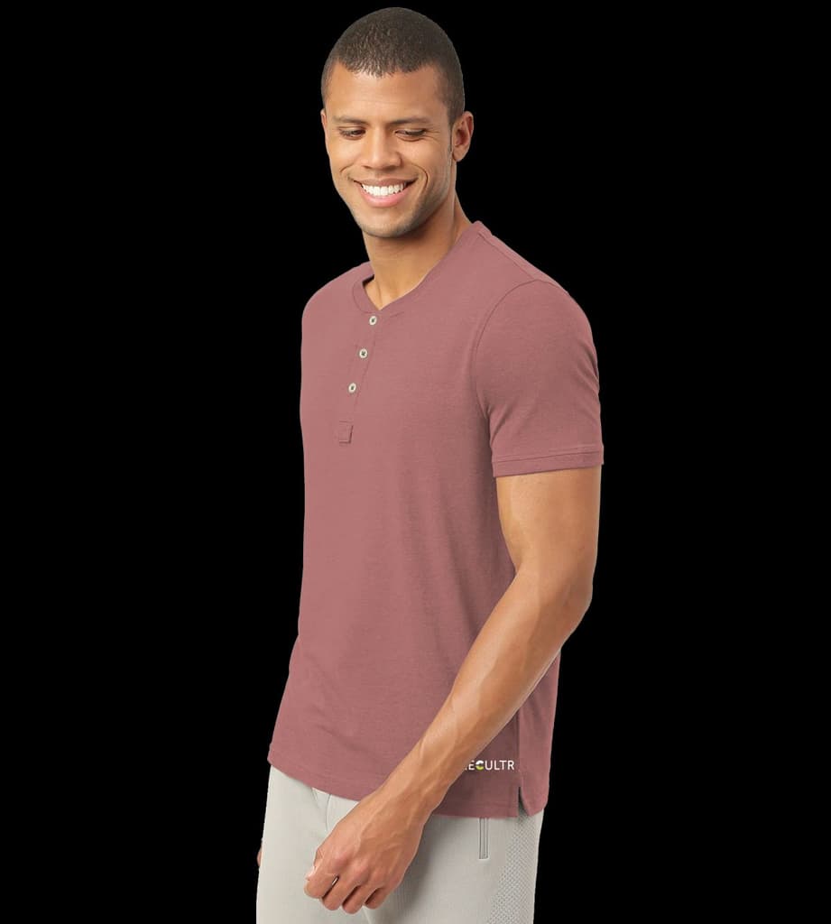Cuban Peach Henley 2.0 - Half Sleeves (Pack Of 1) — photo 3