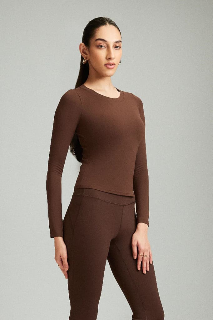 Coffee Bean OnTheGo Fitted Full Sleeves Top — photo 3