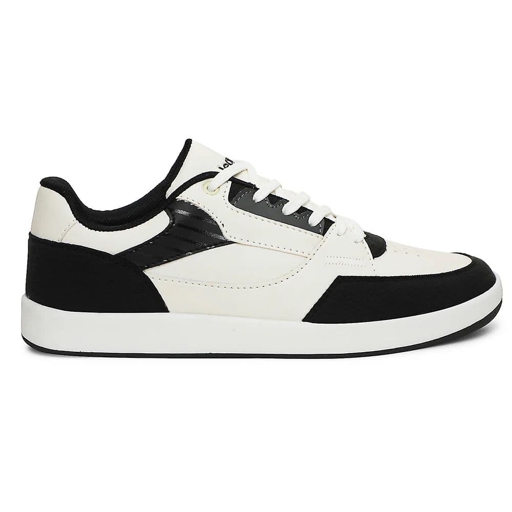 Leap7x White Casual Lacing Sneakers For Men AMAZER-20E By Liberty — photo 2
