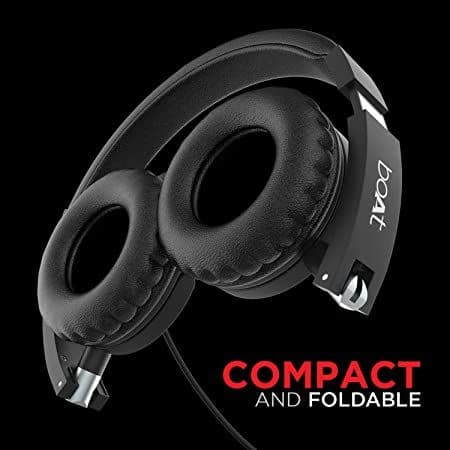 boAt Bassheads 900 | Wired Earphones with 40mm Drivers, Compact & Foldable, In-line microphone, Super Bass — photo 6