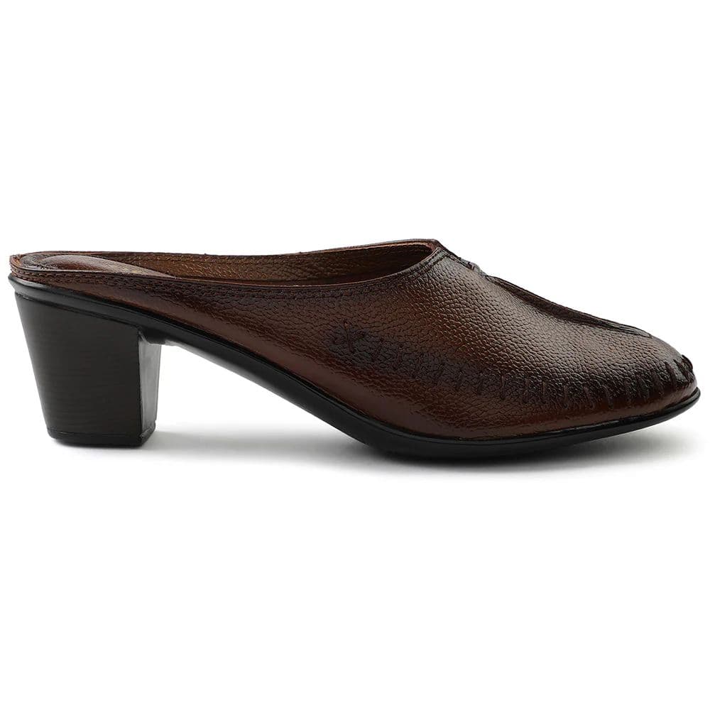 Healers Tan Casual Block Heels For Women TLO-29 By Liberty — photo 2