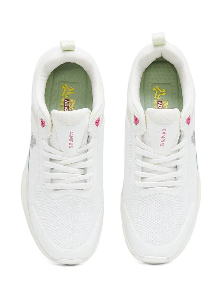 CYMBAL White Women's Running Shoes — photo 6