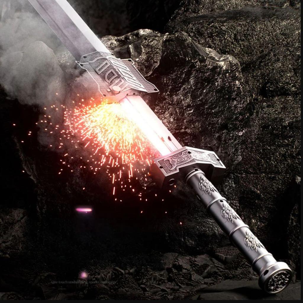 BlazeStrike LED Smoke Sword – Multicolor Light FX Toy — photo 8