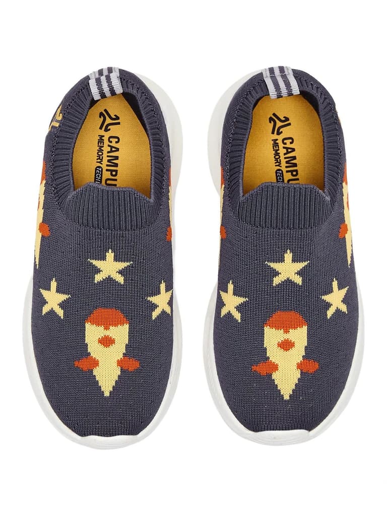 TIRLO K Grey Kids Walking Shoes — photo 6