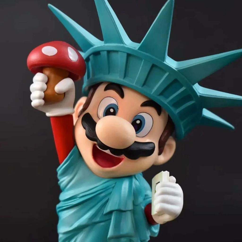 Super Mario Liberty Figure – PVC Crossover Collectible (20cm) — photo 4