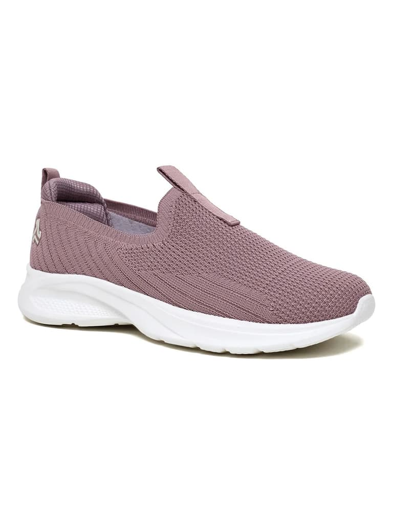 PLUZZ Mauve Women's Walking Shoes — Mauve / 4